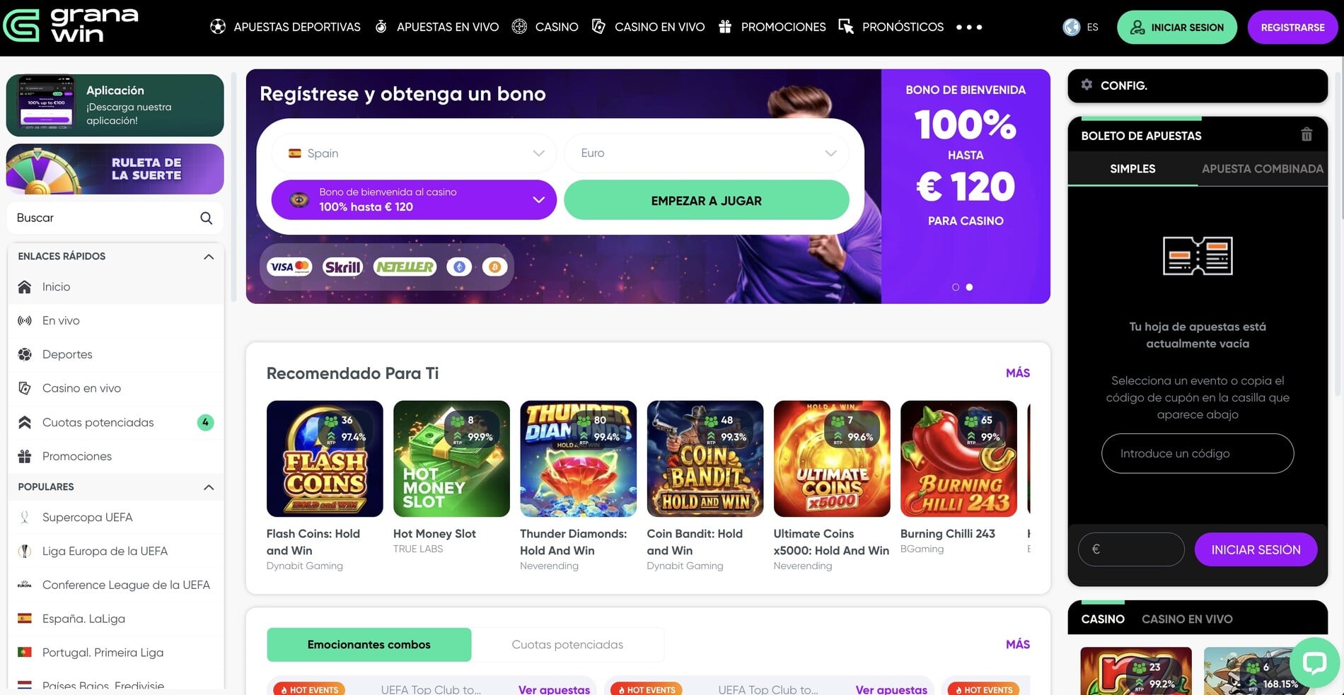 Granawin Online Casino